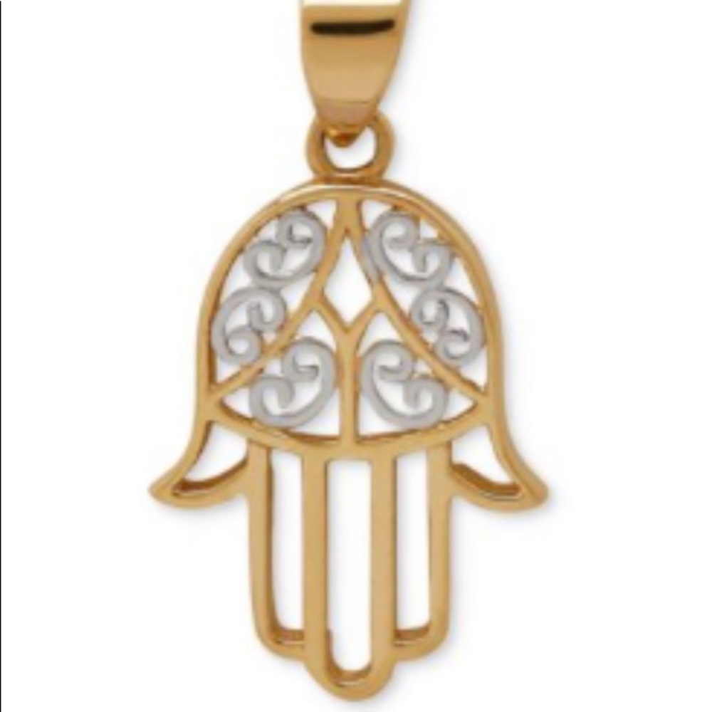 💥SOLD💥⭐️NWOT⭐️✨14k Gold Hamsa Necklace✨